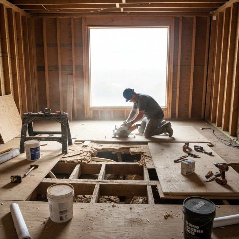 Basement Floor Sawing